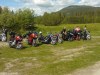 Hemma igen efter en trevlig mc-tur i sol o trevliga kamrater i Sir Vivals Mc .Riddarrundan 2012 avklarad!